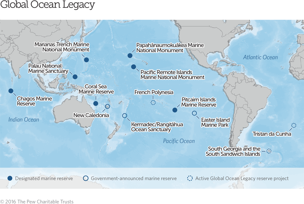 Global Ocean Legacy Map