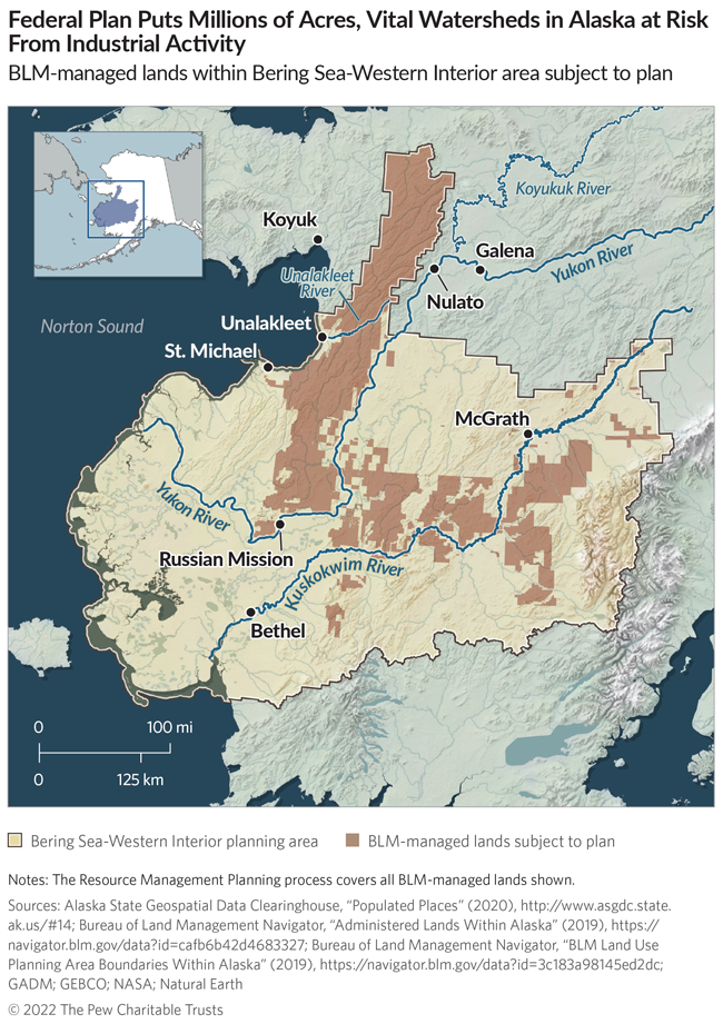 BLM Alaska Fishing Chart and Maps