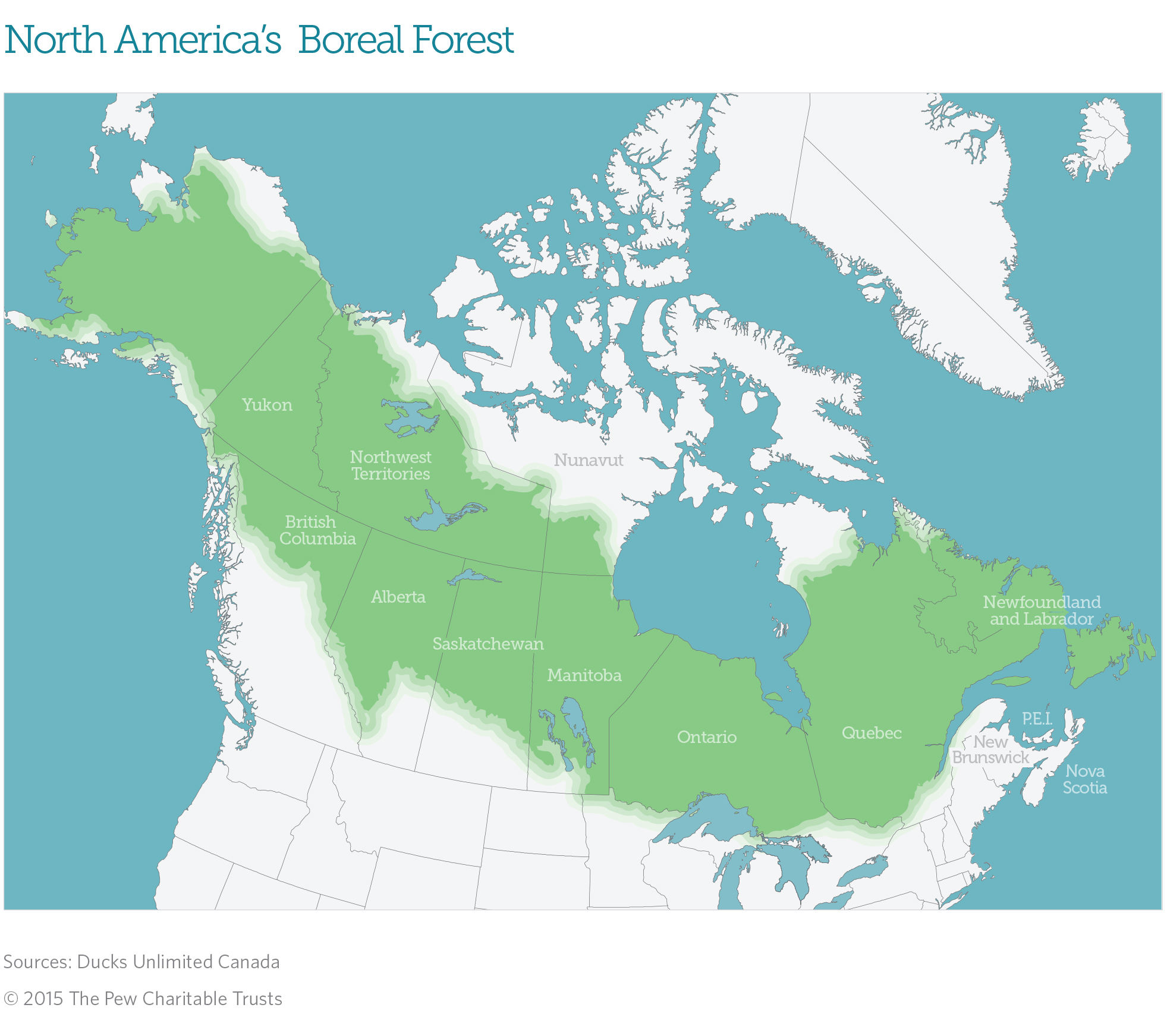 Fast Facts: Canada’s Boreal Forest  The Pew Charitable Trusts