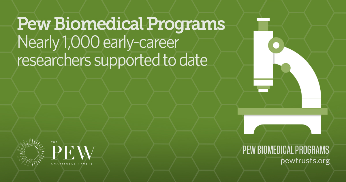 37 Investigators Transforming the Landscape of Biomedical Science  The Pew Charitable Trusts